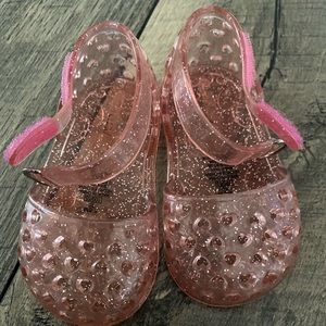 Pink old navy jellies